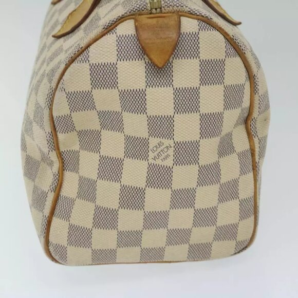 LOUIS VUITTON Damier Azur Speedy 25 Hand Bag - Picture 3 of 14
